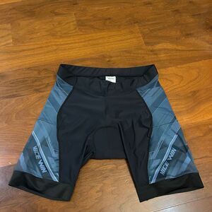 Nice Win men's athletic cycling bicycle shorts padded nylon spandex NWT size 2XL